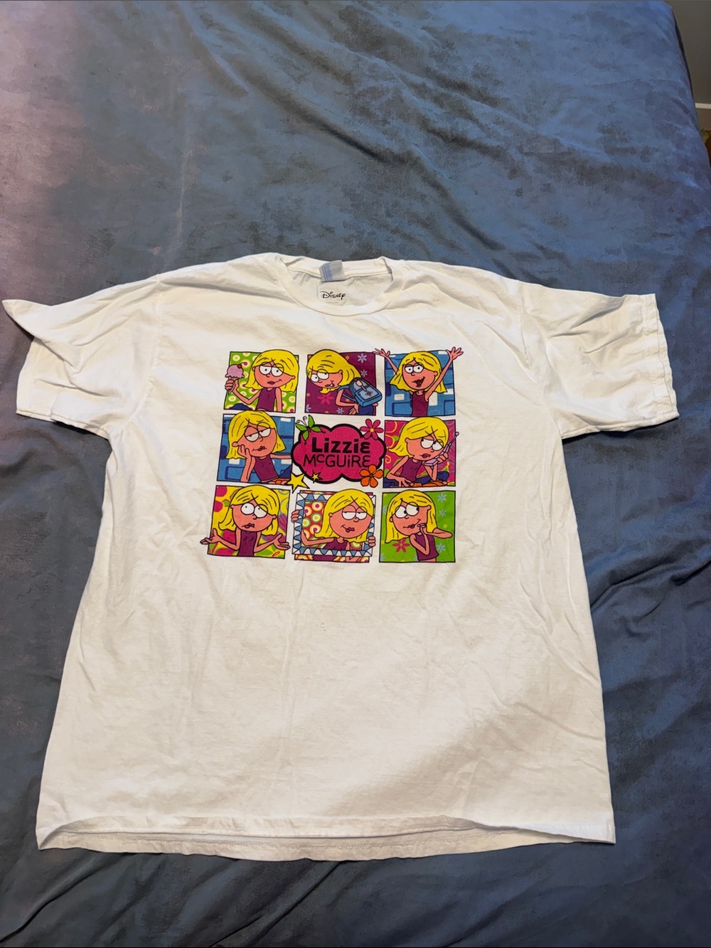 Disney Lizzie McGuire White Graphic Tee